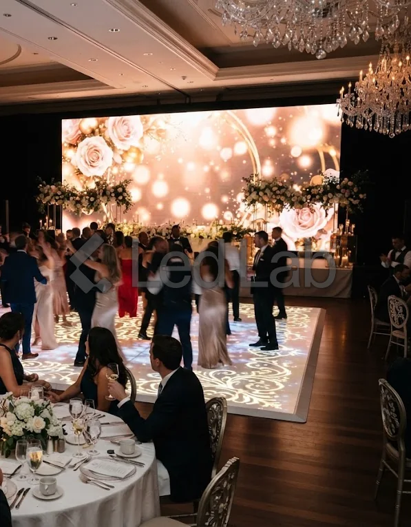 Pantalla LED pista led