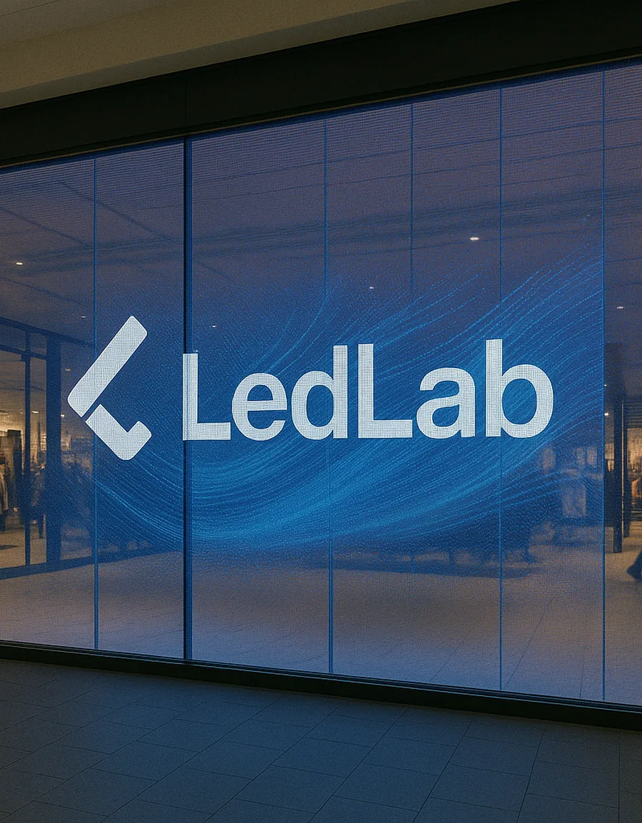 Pantalla LED transparente